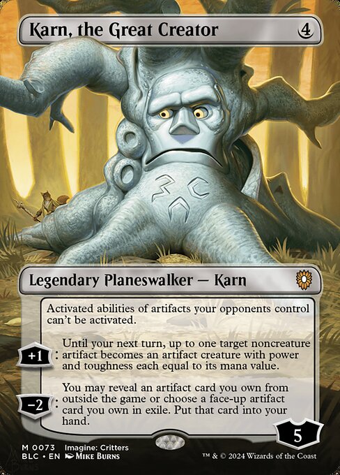 Karn, the Great Creator (73) - BORDERLESS - NM