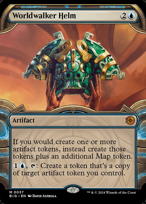 Worldwalker Helm (37) - SHOWCASE - NM
