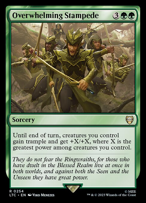 Overwhelming Stampede (254) - NM