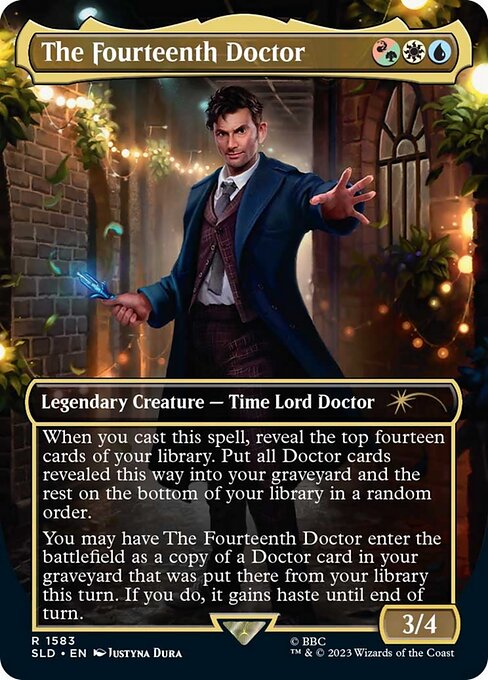 The Fourteenth Doctor (1583) - BORDERLESS - FULL ART - NM