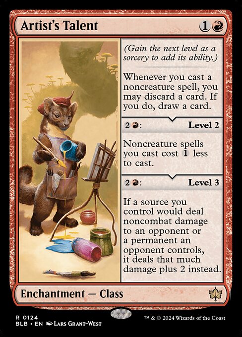 Artist's Talent (124) (Foil) - NM