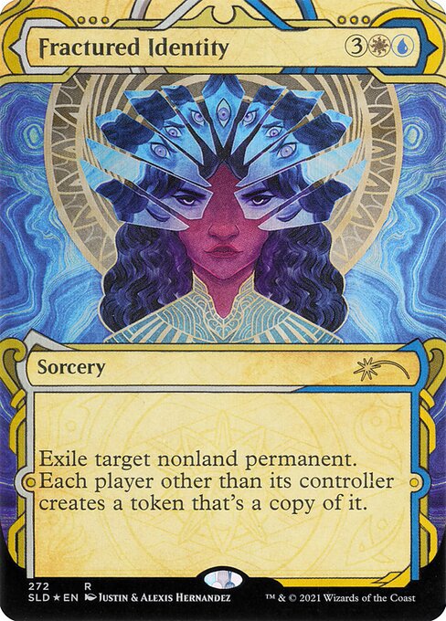 Fractured Identity (272) - SHOWCASE - FULL ART (Foil) - NM