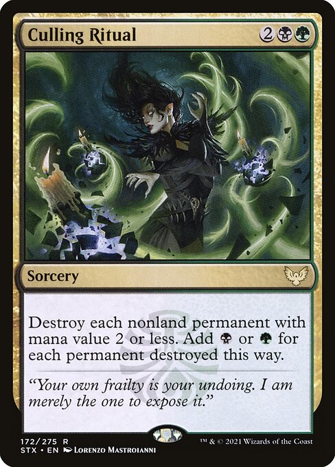Culling Ritual (172) (Foil) - NM