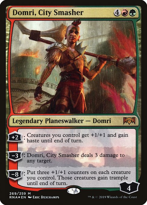 Domri, City Smasher (269) (Foil) - NM