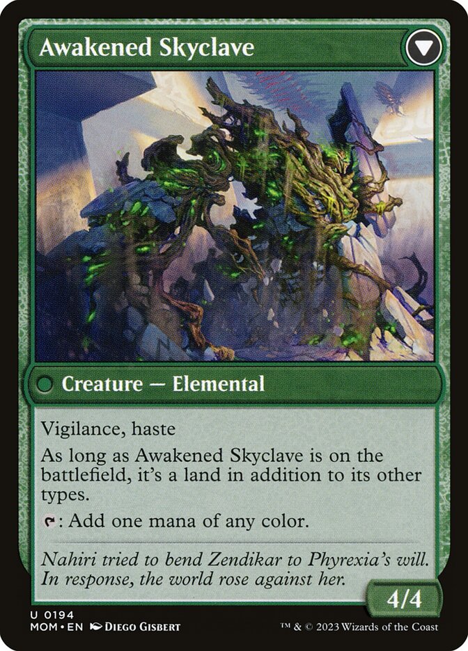 Invasion of Zendikar (Back)