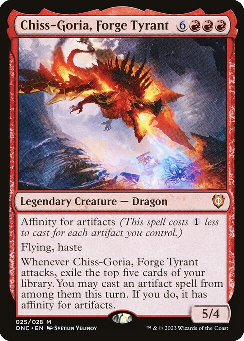 Chiss-Goria, Forge Tyrant (25) - NM