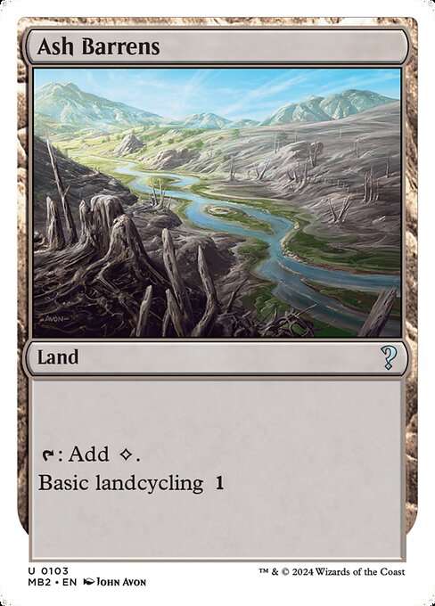 Ash Barrens (103) - NM