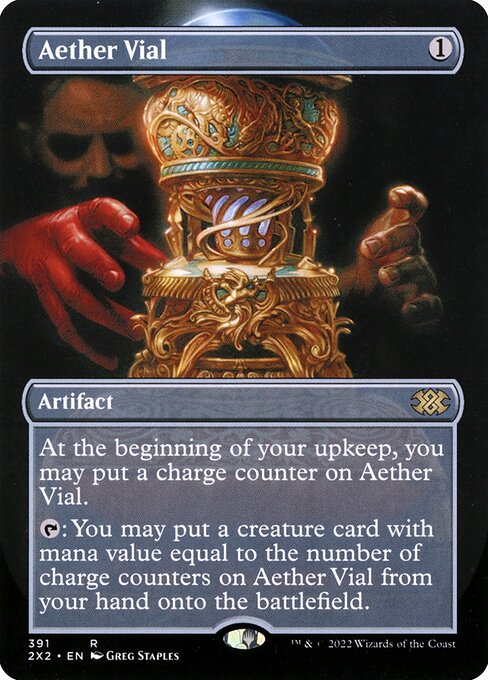 Aether Vial (391) - BORDERLESS - NM