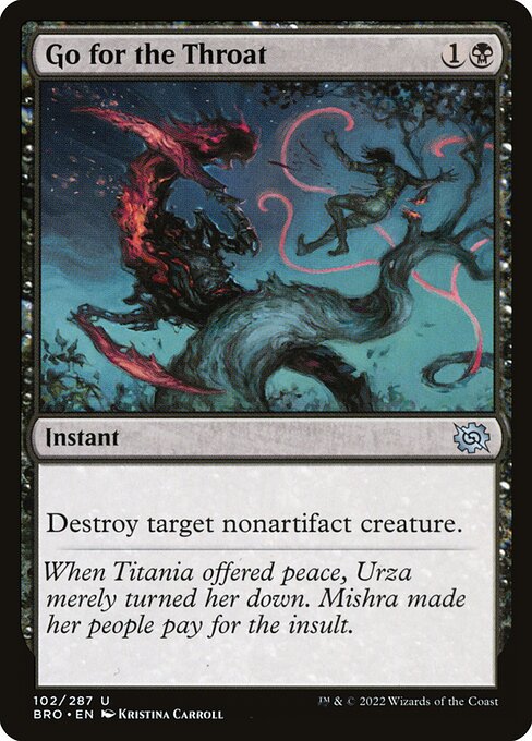 Go for the Throat (102) - NM