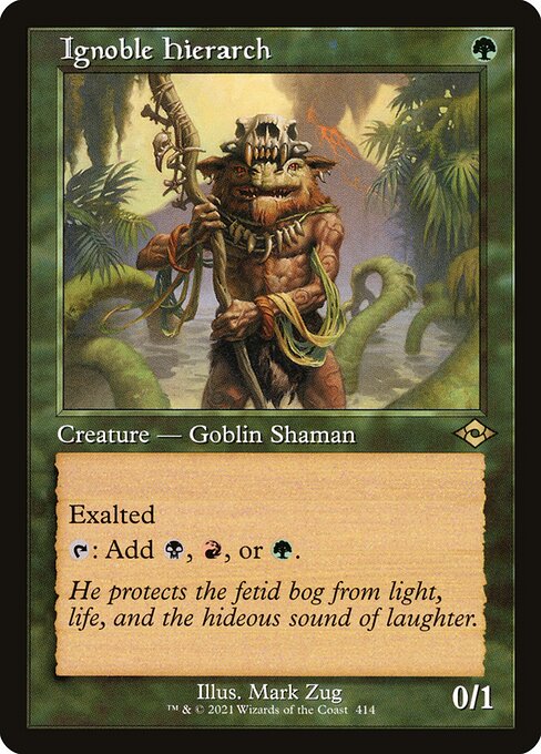 Ignoble Hierarch (414) (Foil) - NM