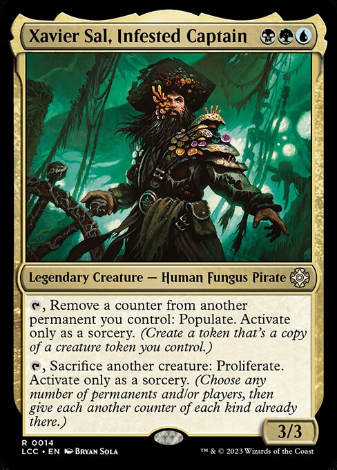 Xavier Sal, Infested Captain (14) - NM