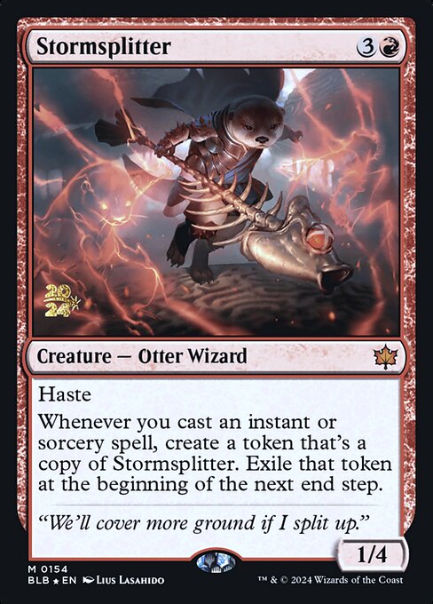 Stormsplitter (154s) (Foil) - NM