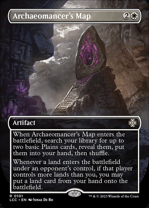Archaeomancer's Map (101) - BORDERLESS - NM