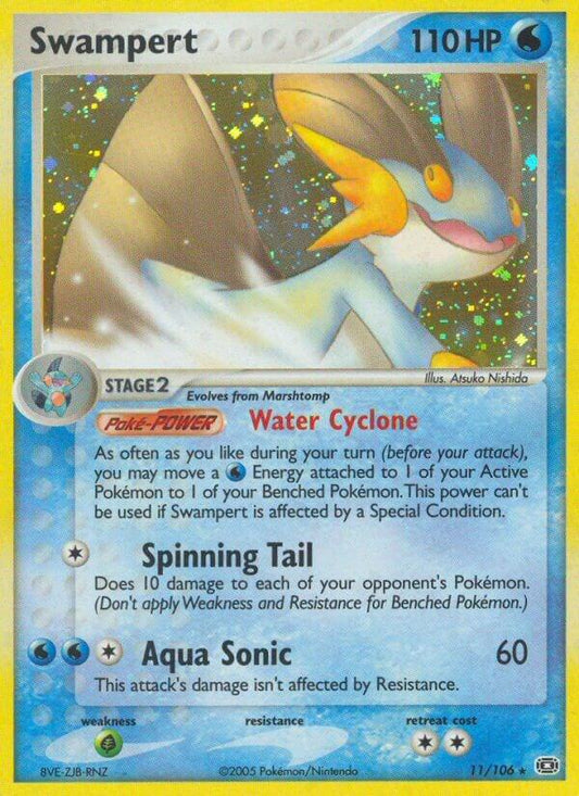 Swampert 11 (Holofoil) - MP