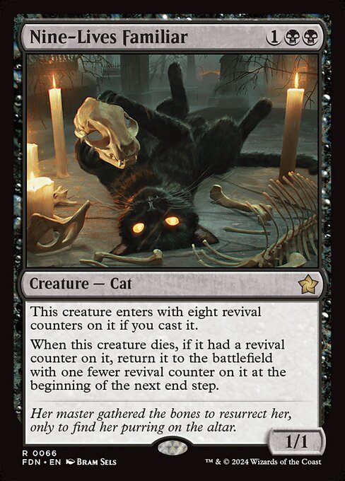 Nine-Lives Familiar (66) - NM