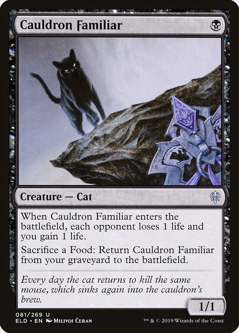 Cauldron Familiar (81) - NM