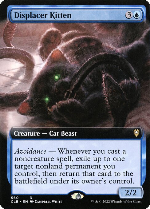 Displacer Kitten (560) - EXTENDED ART - NM
