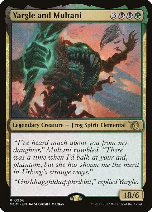 Yargle and Multani (256) (Foil) - NM