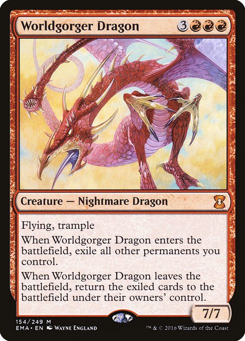 Worldgorger Dragon (154) - NM