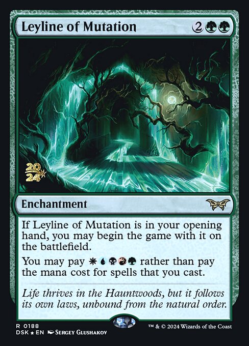 Leyline of Mutation (188s) (Foil) - NM