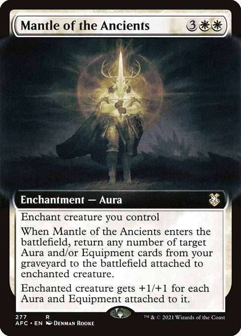Mantle of the Ancients (277) - EXTENDED ART - NM