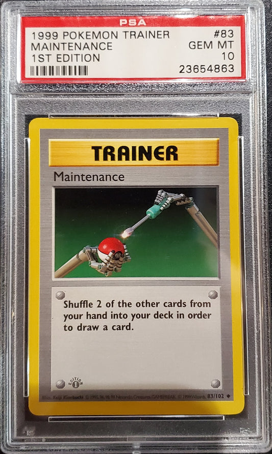 Maintenance 83 1st Edition () () - NM