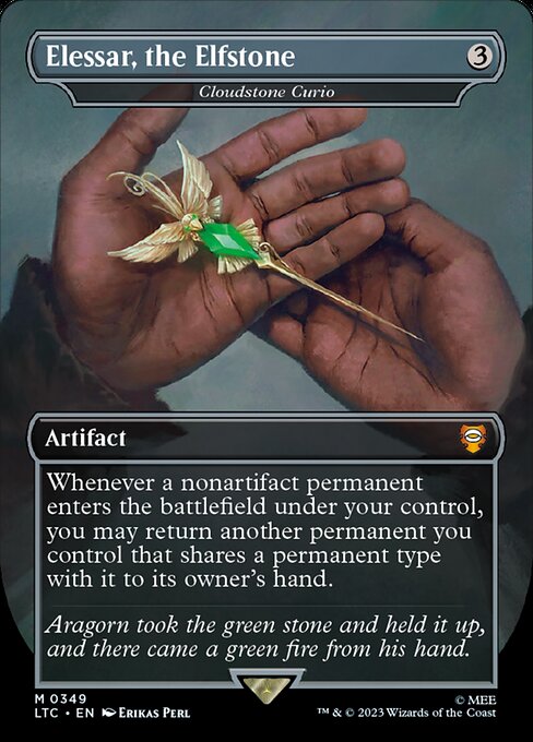 Cloudstone Curio (349) - BORDERLESS - NM