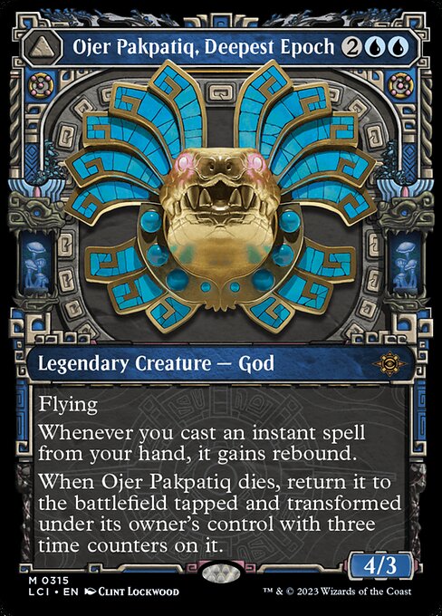 Ojer Pakpatiq, Deepest Epoch // Temple of Cyclical Time (315) - SHOWCASE - NM