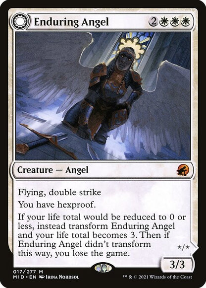 Enduring Angel // Angelic Enforcer (17) (Foil) - NM