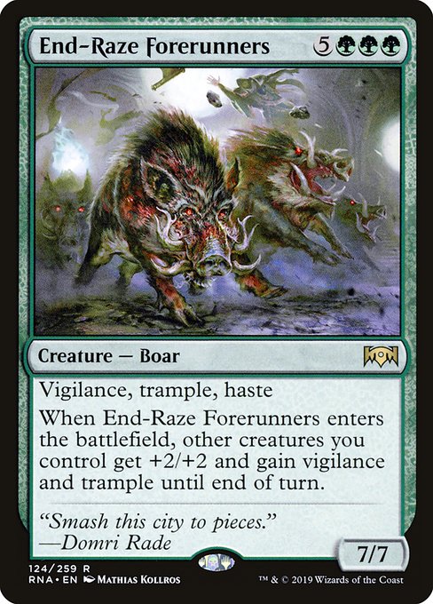 End-Raze Forerunners (124) - NM