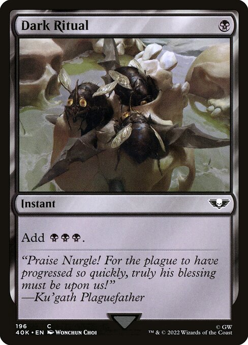 Dark Ritual (196) - NM