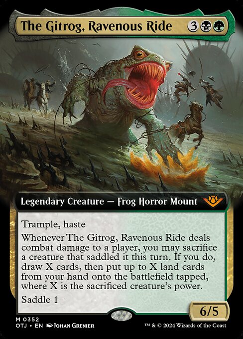 The Gitrog, Ravenous Ride (352) - EXTENDED ART - NM
