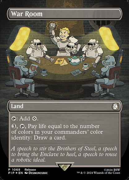 War Room (1068) - BORDERLESS (Foil) - NM