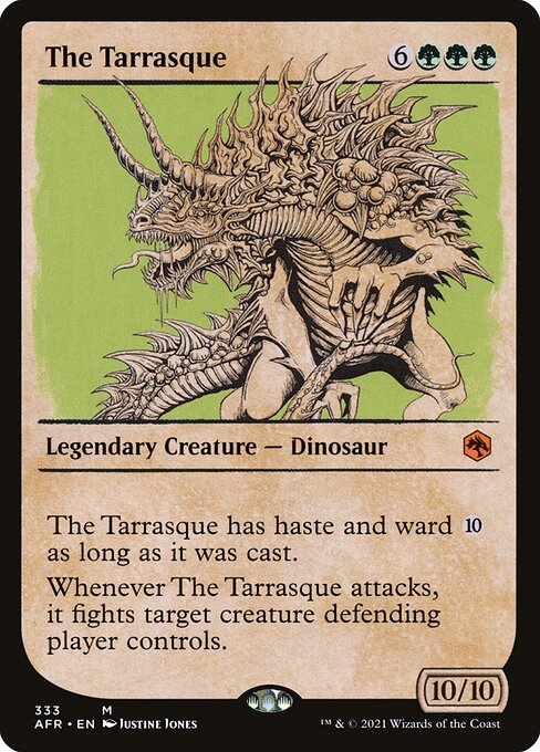 The Tarrasque (333) - SHOWCASE (Foil) - NM