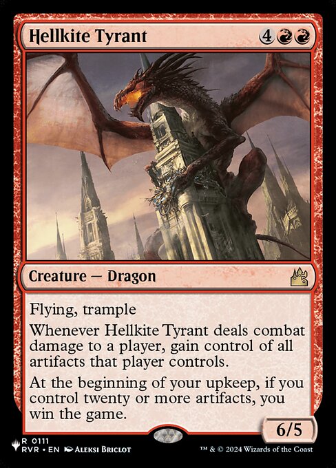 Hellkite Tyrant (RVR-111) - NM