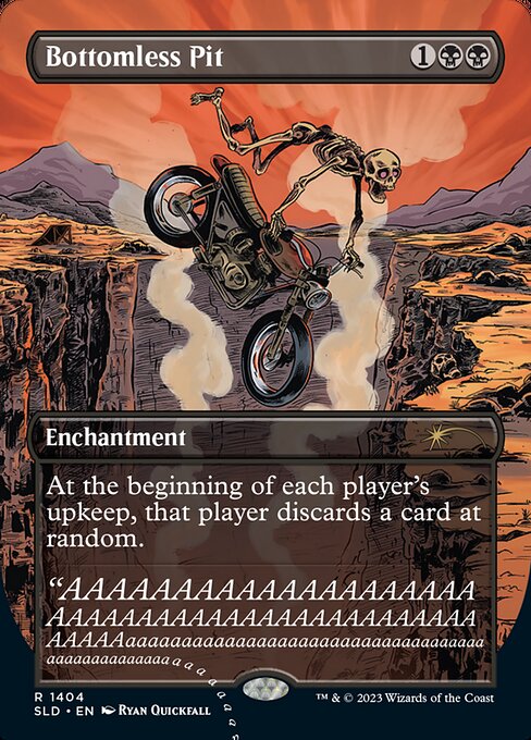 Bottomless Pit (1404) - BORDERLESS (Foil) - NM