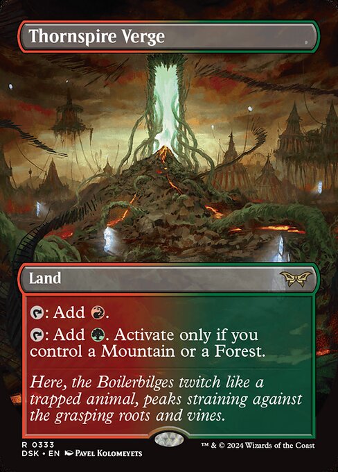 Thornspire Verge (333) - BORDERLESS - NM