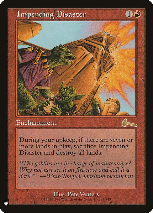 Impending Disaster (ULG-82) - NM
