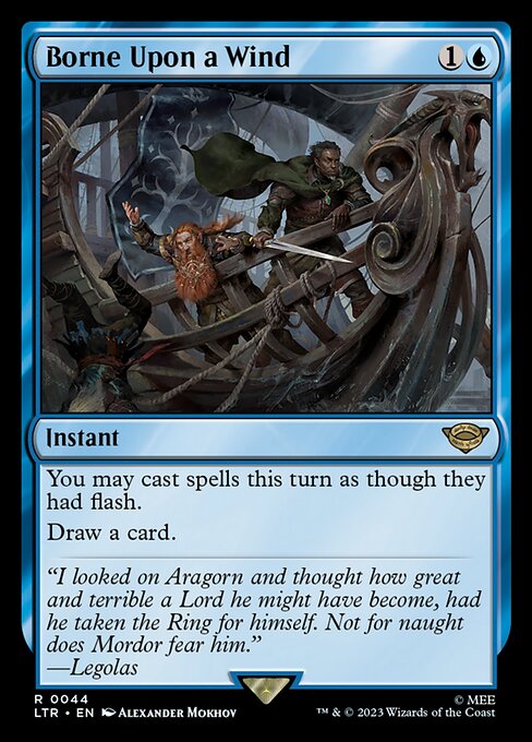 Borne Upon a Wind (44) (Foil) - NM