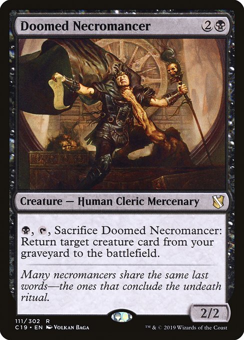 Doomed Necromancer (111) - NM