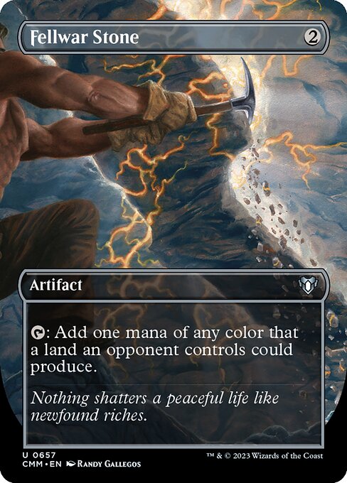 Fellwar Stone (657) - BORDERLESS - NM