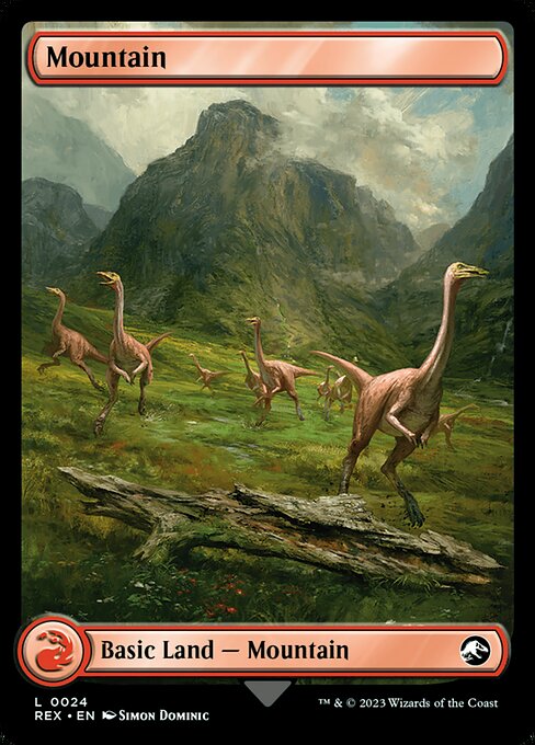 Mountain // Mountain (24) - FULL ART (Foil) - NM