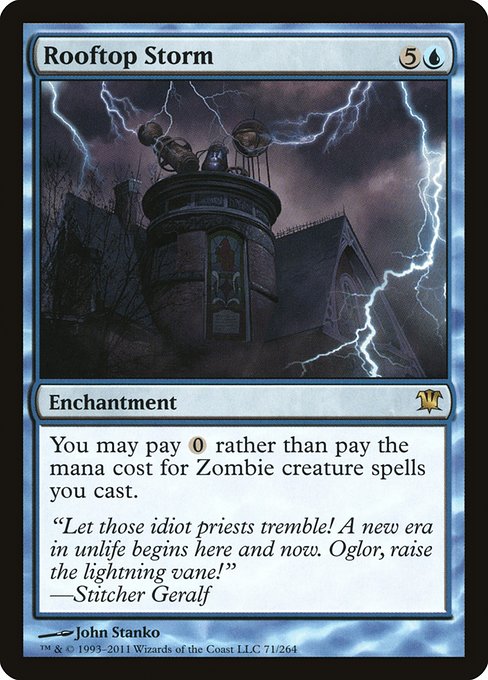 Rooftop Storm (71) - NM