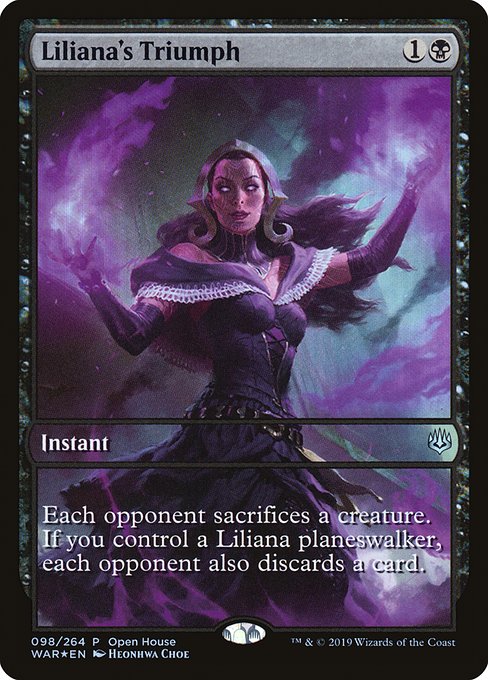 Liliana's Triumph (98) - FULL ART (Foil) - NM