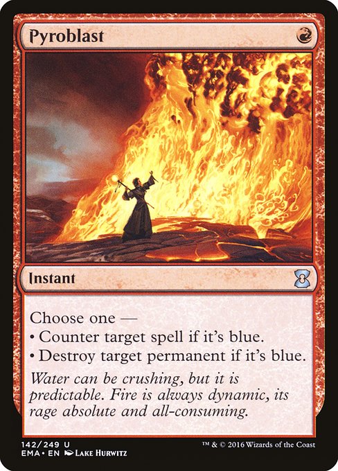 Pyroblast (142) (Foil) - NM