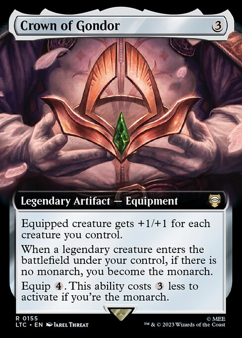 Crown of Gondor (155) - EXTENDED ART - NM
