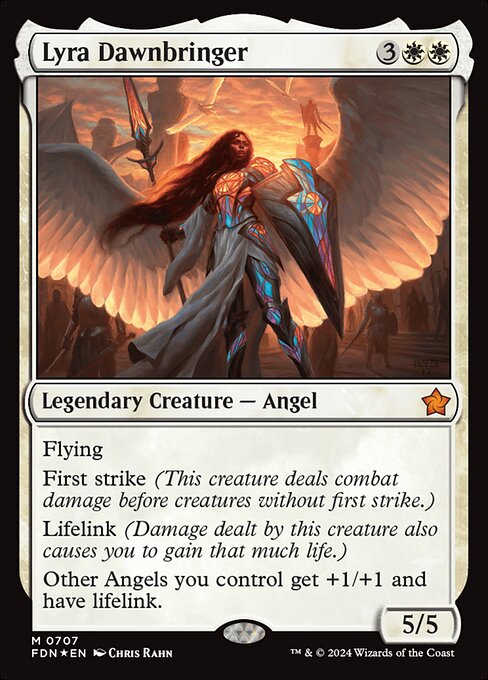 Lyra Dawnbringer (707) (Foil) - NM