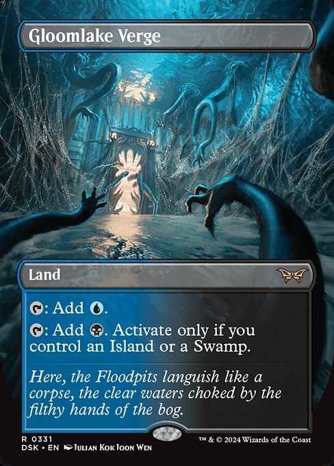 Gloomlake Verge (331) - BORDERLESS (Foil) - NM