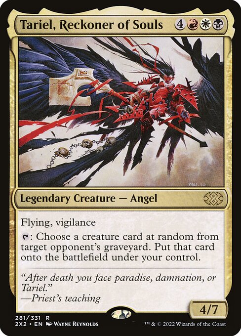 Tariel, Reckoner of Souls (281) - NM