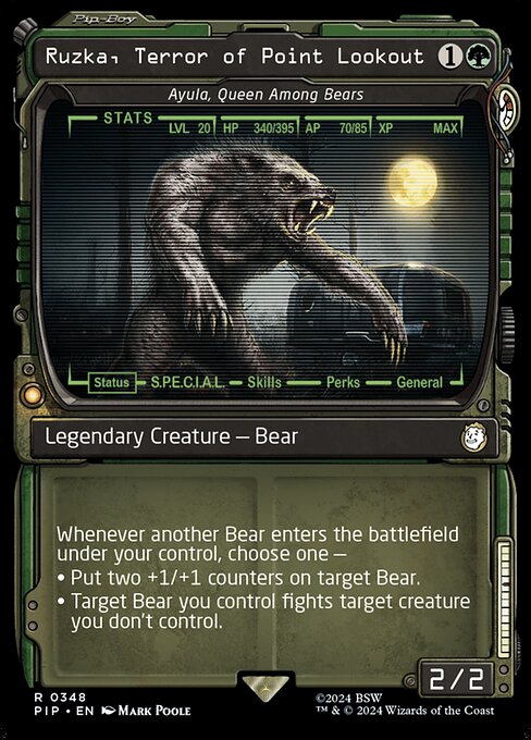 Ayula, Queen Among Bears (348) - SHOWCASE - NM